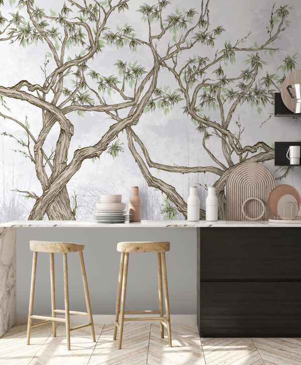 Tree with many branches Tree with many branches