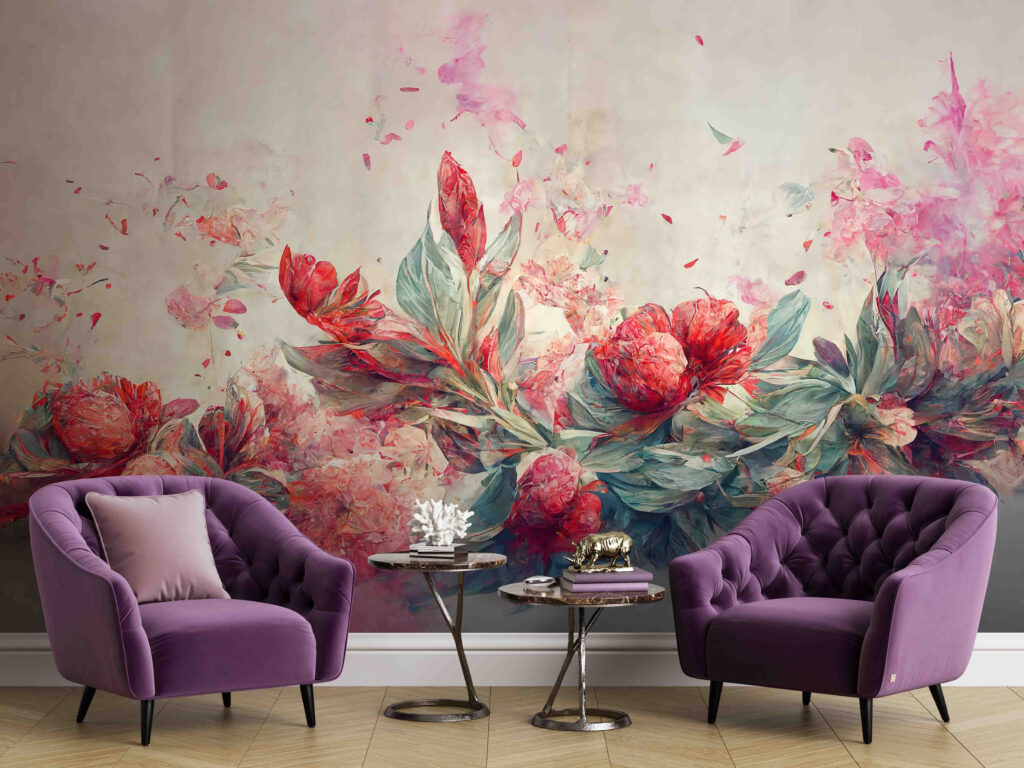 u74680pig1m 1024x768 - Painting of flowers and leaves - tegory