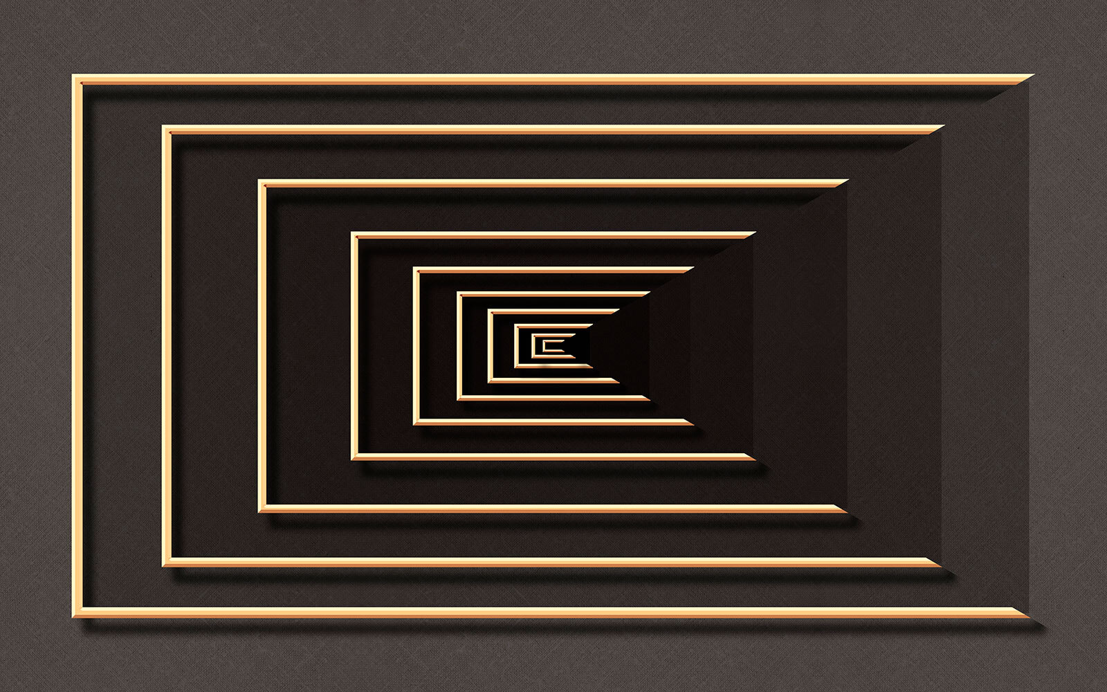 Infinite spiral in elegant hues