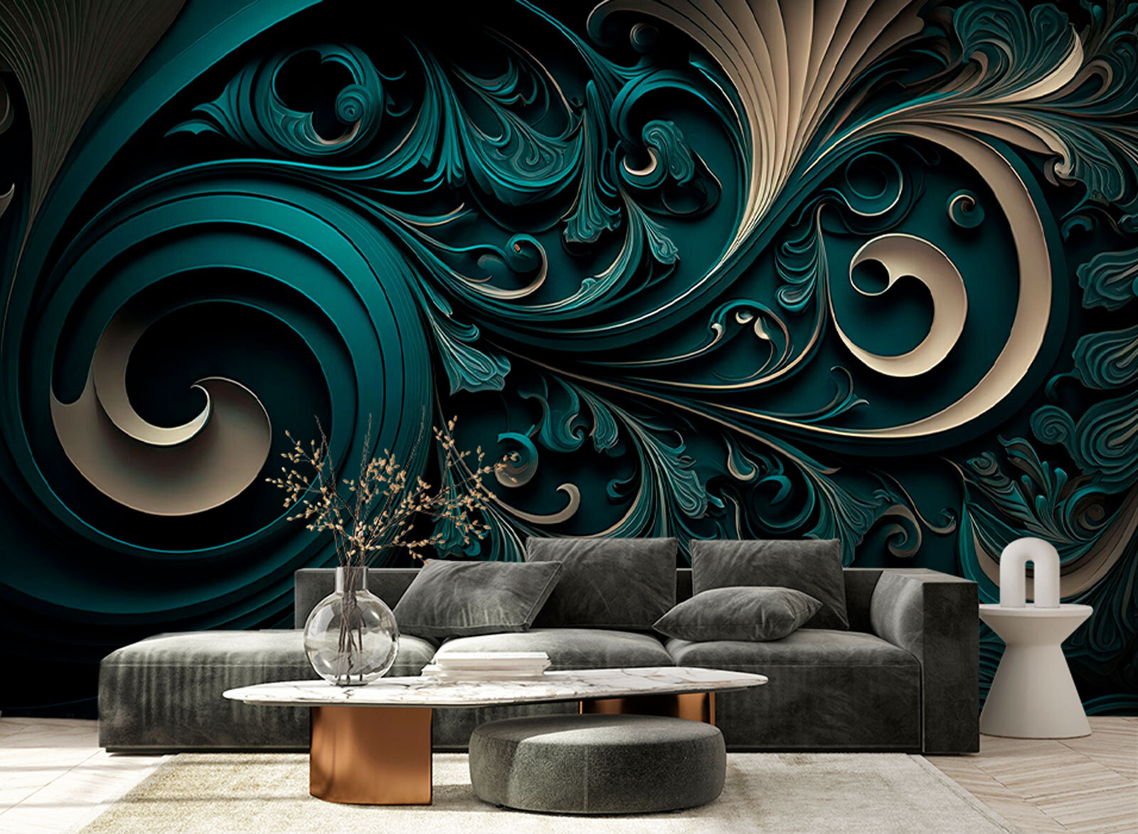 Elegant swirls and intricate designs Elegant swirls and intricate designs
