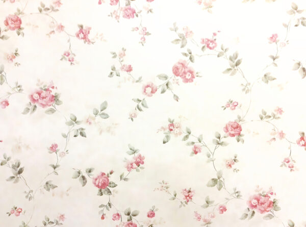 Floral pattern on a wall Floral pattern on a wall