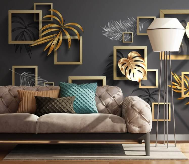 Elegant foliage in geometric harmony.