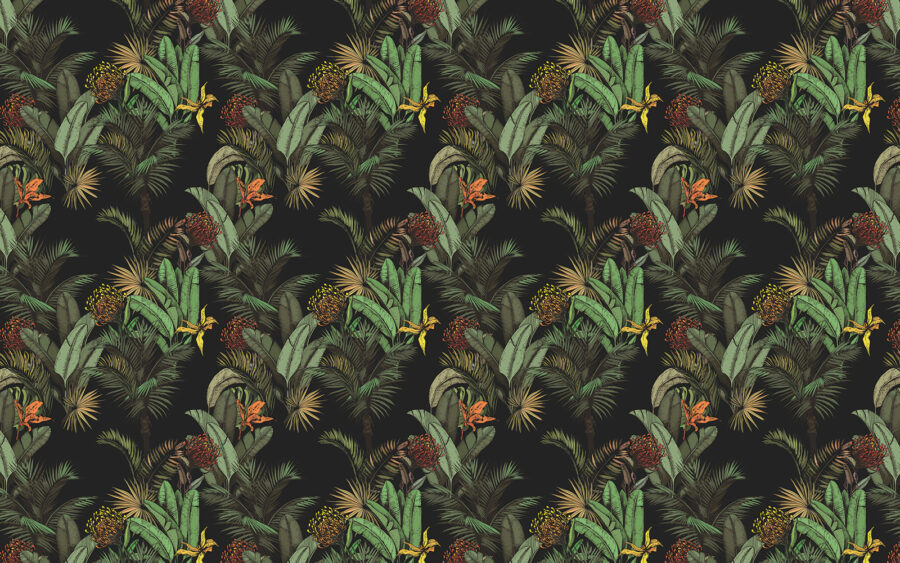 Pattern of tropical plants