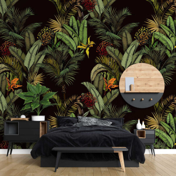 Pattern of tropical plants Pattern of tropical plants