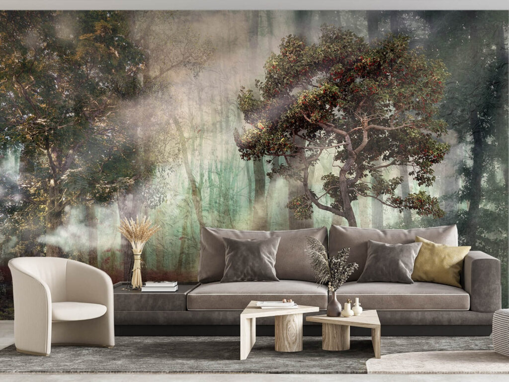 u80281pig2 1024x768 - Foggy forest with trees and fog - tegory