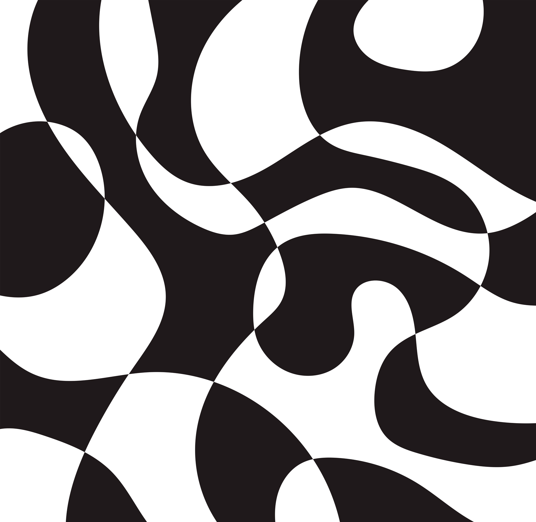 A black and white pattern