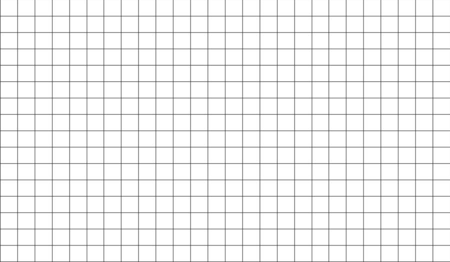 A grid of white squares