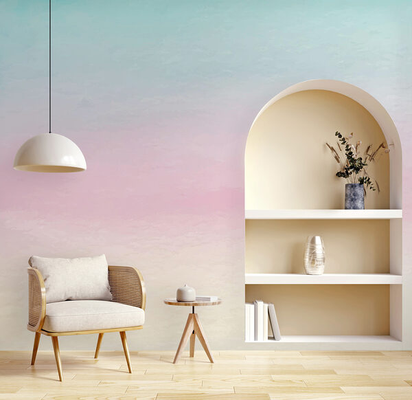 Soft, pastel hues of calm serenity. Soft, pastel hues of calm serenity.