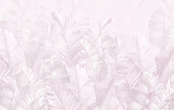 Soft pastel leaves in gentle arrangement Soft pastel leaves in gentle arrangement