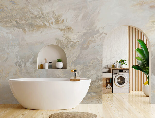 Soft swirls of muted earth tones. Soft swirls of muted earth tones.