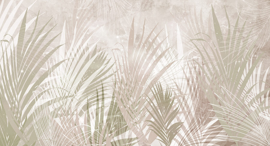 Soft foliage in muted tones Soft foliage in muted tones