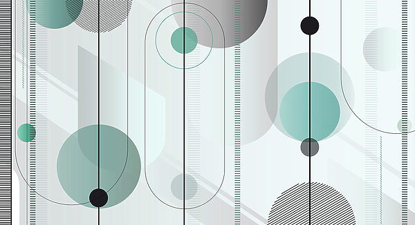 Abstract patterns in soft colors