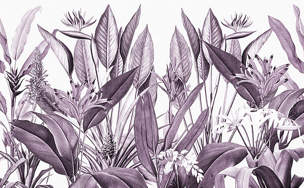 Elegant foliage in muted tones