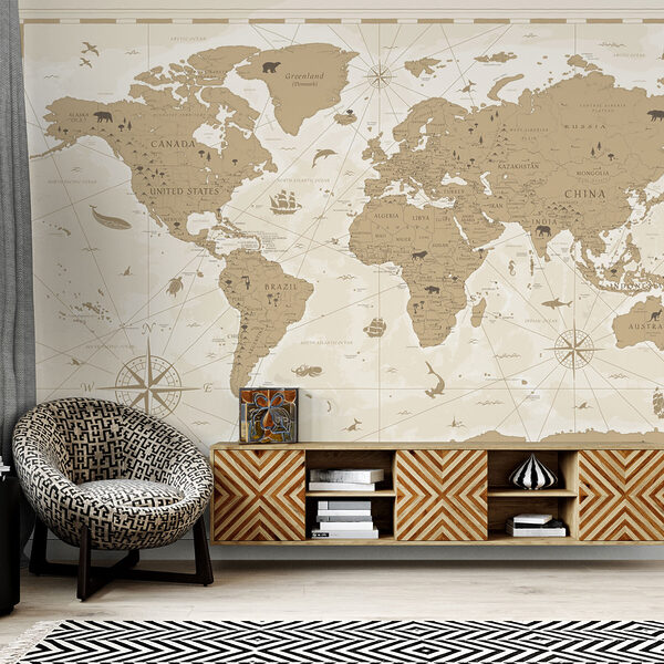 A map of the world A map of the world