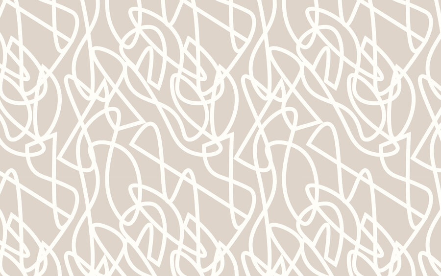 A white lines on a beige background