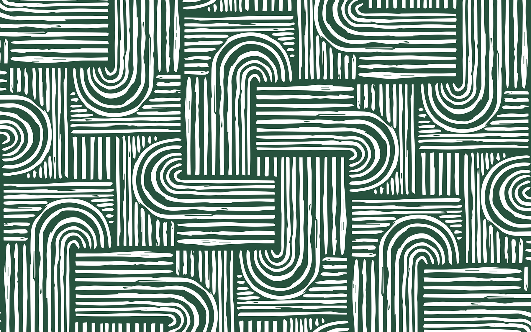 A pattern of lines and curves A pattern of lines and curves