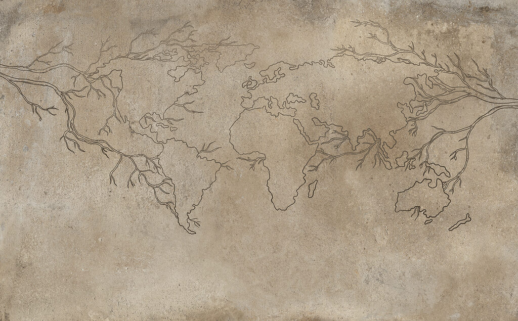 A map of the world A map of the world