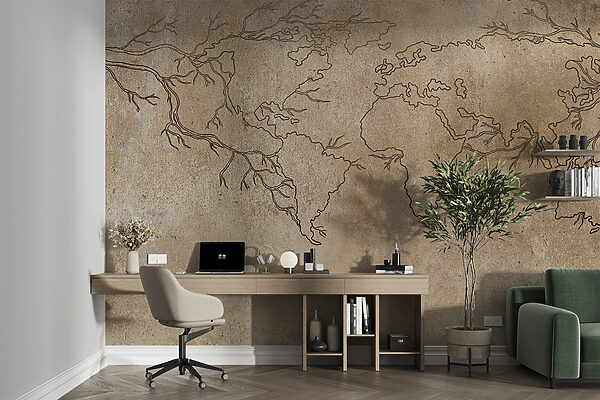 A map of the world A map of the world