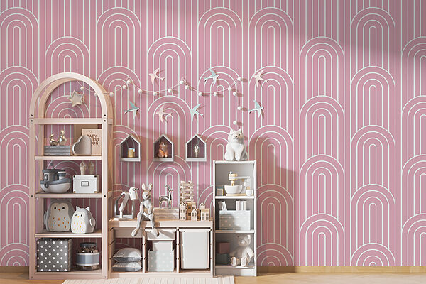 A pink and white pattern A pink and white pattern