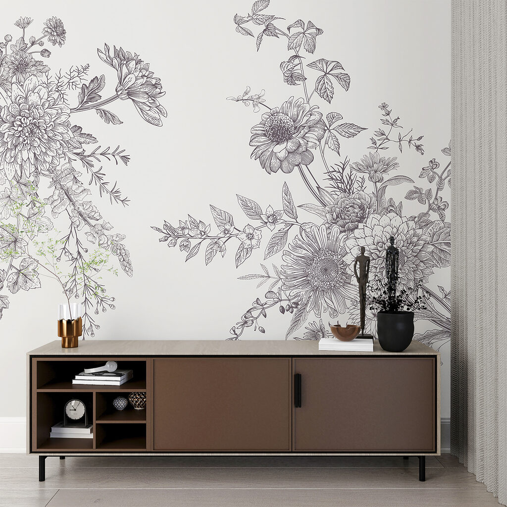 A group of flowers with leaves A group of flowers with leaves