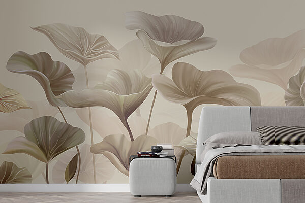 Wall murals Wall murals A close up of flowers (SKU: w00385v3)