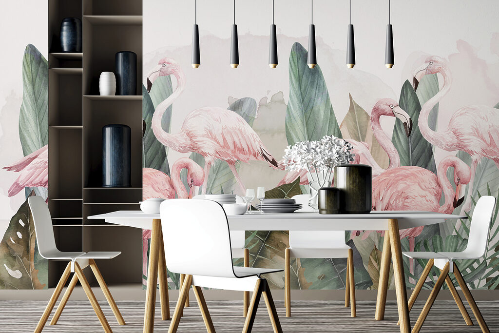 w00505v1piq45r 1024x683 - A group of pink flamingos and leaves - tegory