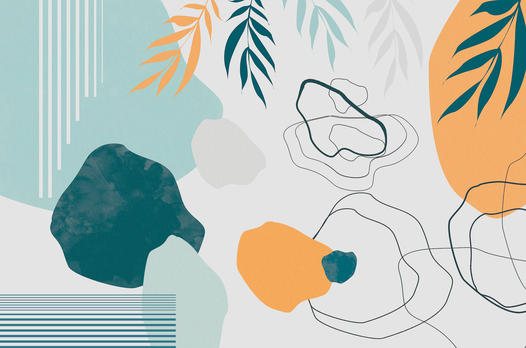 A colorful art with leaves w00509p - A colorful art with leaves - tegory