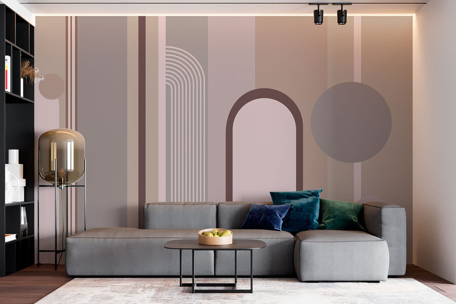 Wall murals A close up of a pattern - Image 2