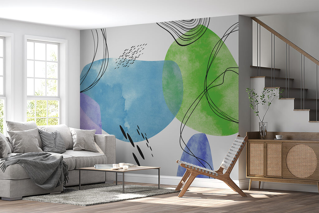 w00584pig1mr 1024x683 - A colorful art with black lines and dots - tegory