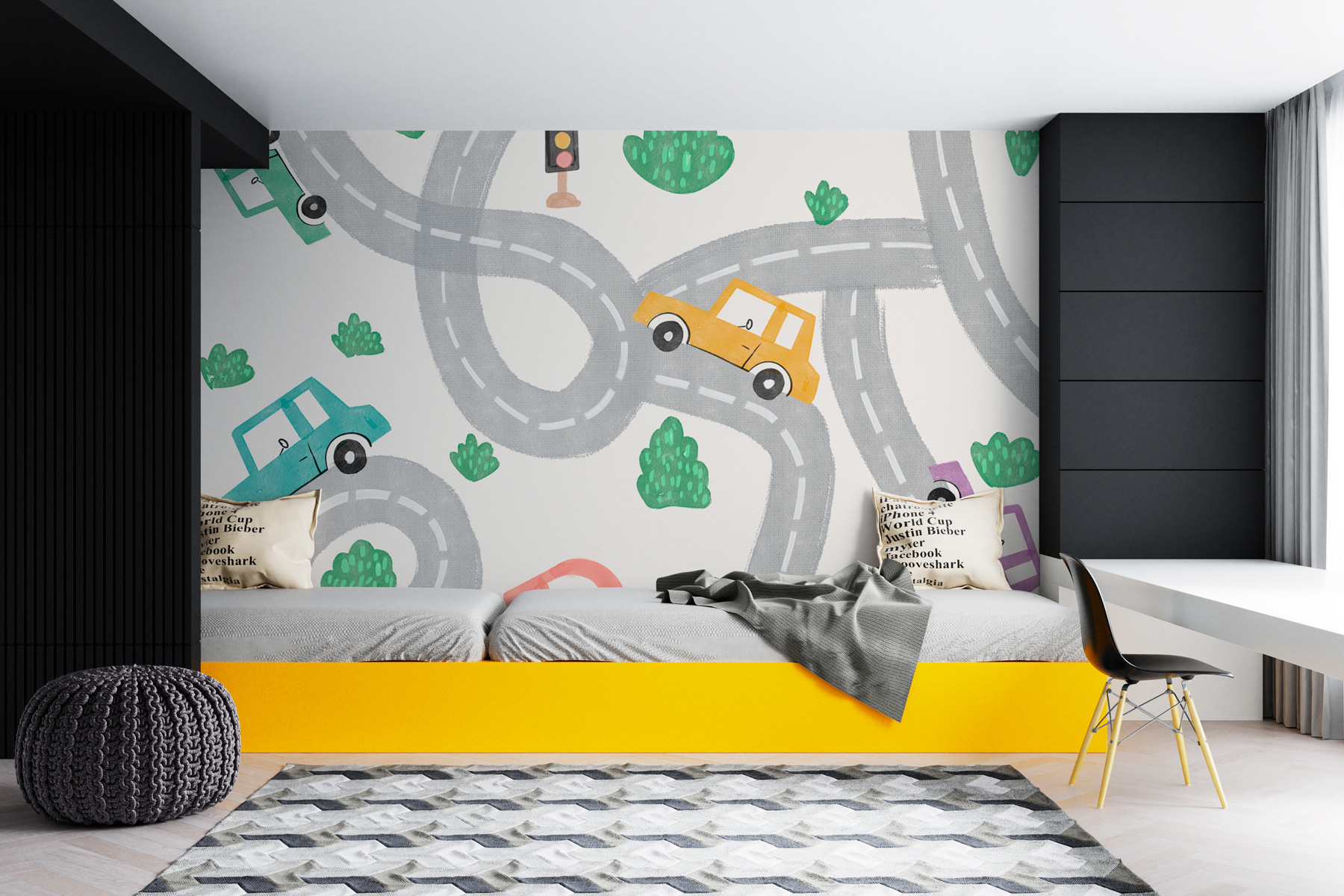 w00599pir14r - A pattern of cars and roads - tegory