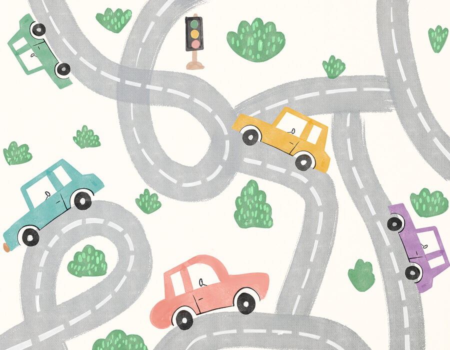 A pattern of cars and roads w00599p 900x700 - A pattern of cars and roads - tegory