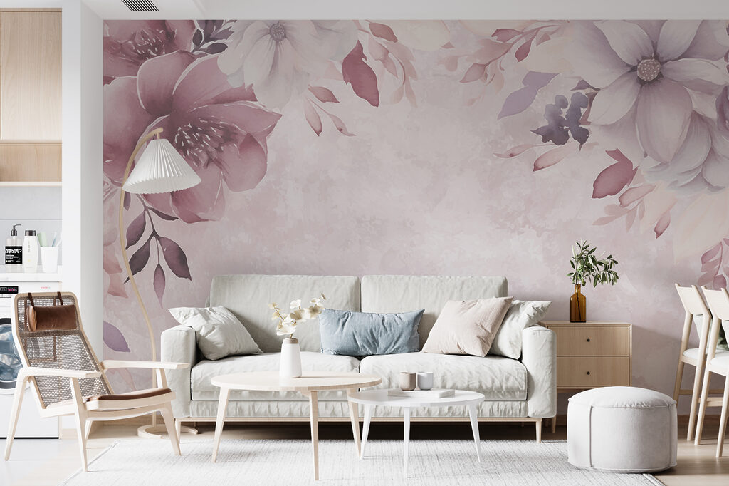 A pink and white flower arrangement