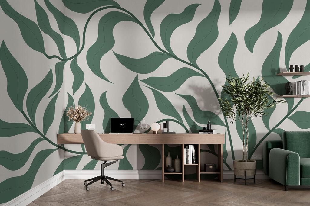 A green leaves on a white background w00629pig6mr 1024x682 - A green leaves on a white background - tegory