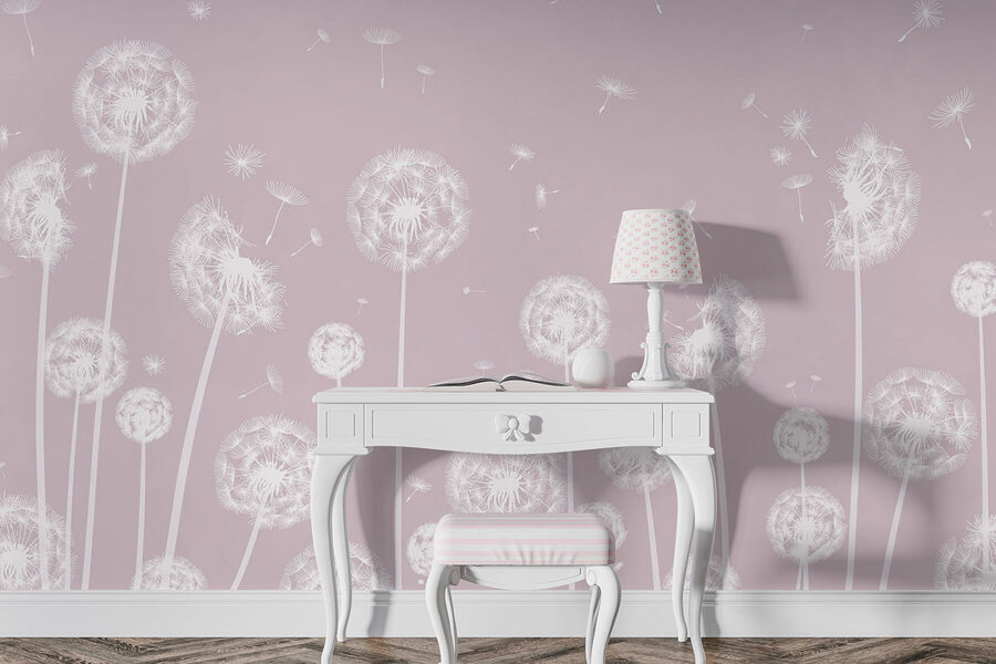 A white dandelions flying in the air w00657v1pib1mr 900x600 - A white dandelions flying in the air - tegory