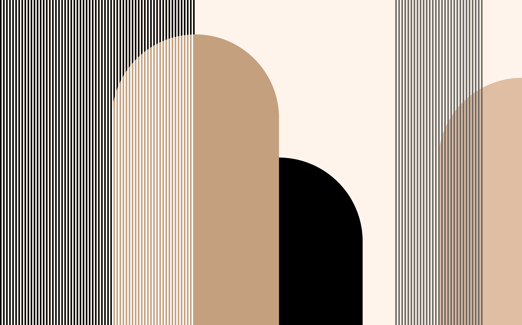 w00631p - A black and tan and white art piece - tegory