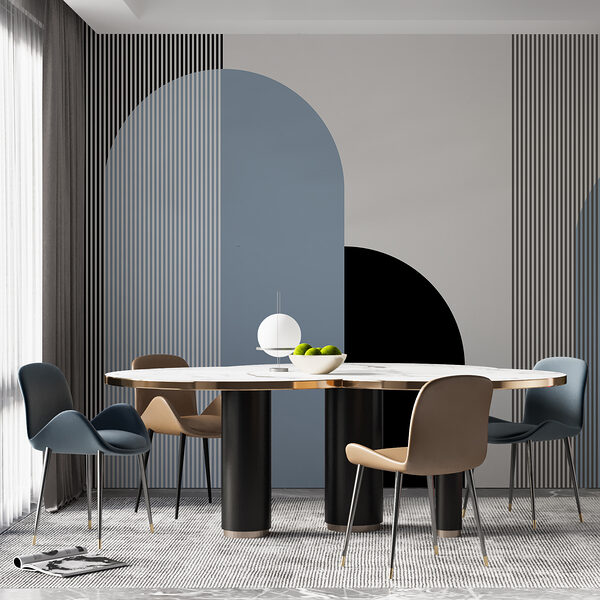 A black and white and blue geometric shapes w00631v2piq1ms 600x600 - A black and white and blue geometric shapes - tegory