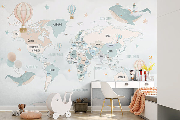 w00680pir3mr 600x400 - A map of the world with hot air balloons - tegory
