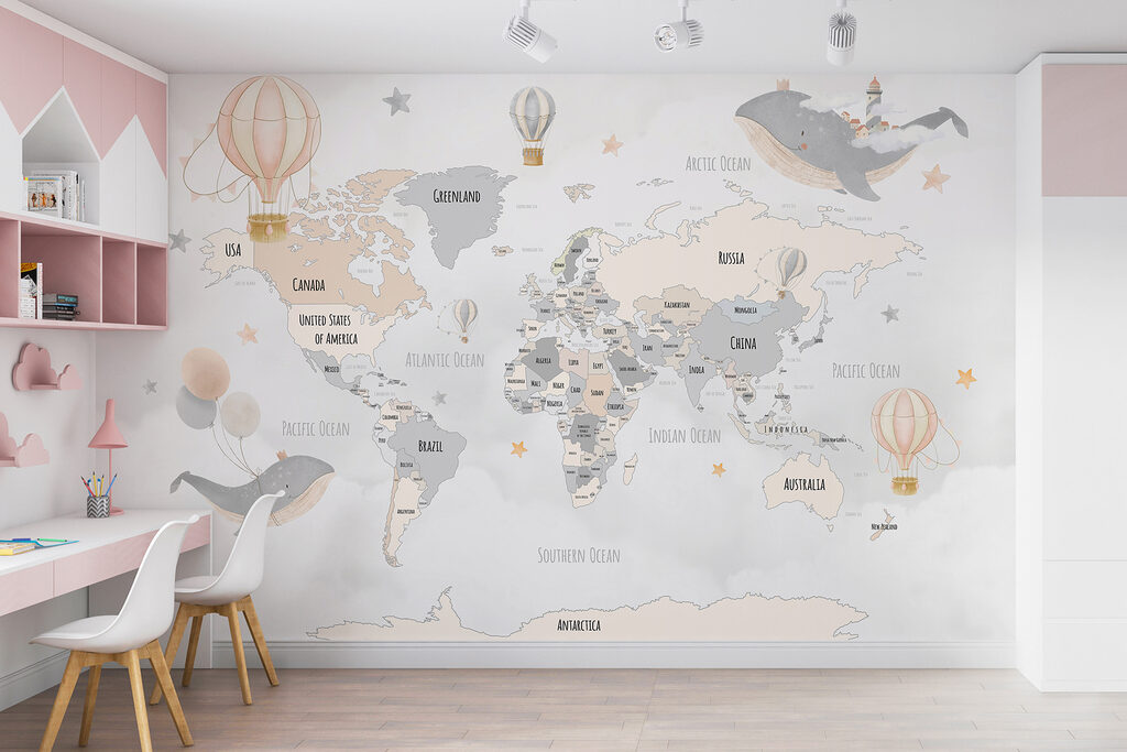 w00680v1pir2mr 1024x683 - A map of the world with hot air balloons - tegory