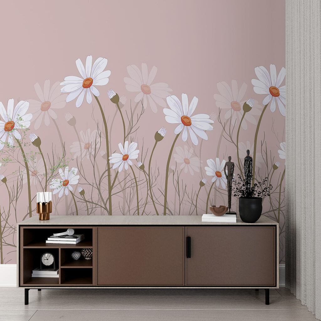 A group of white flowers