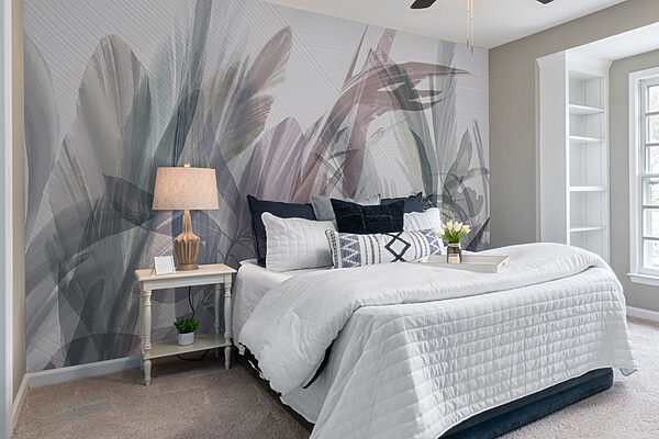 A close up of leaves