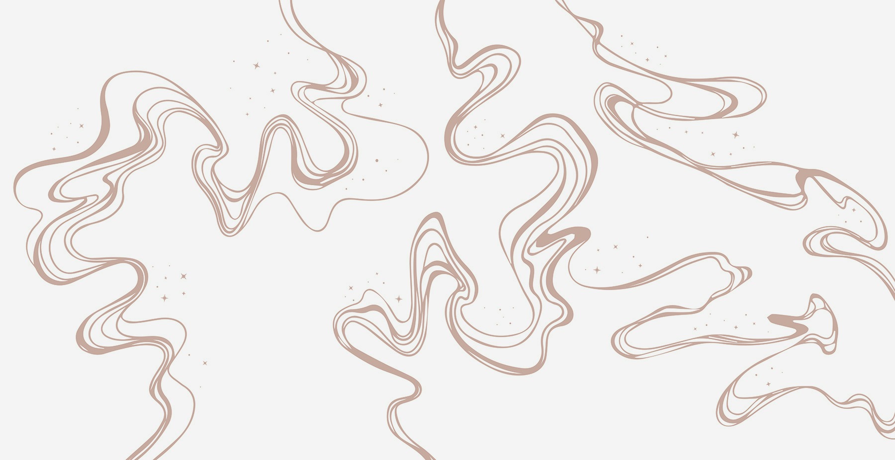 A white background with brown lines