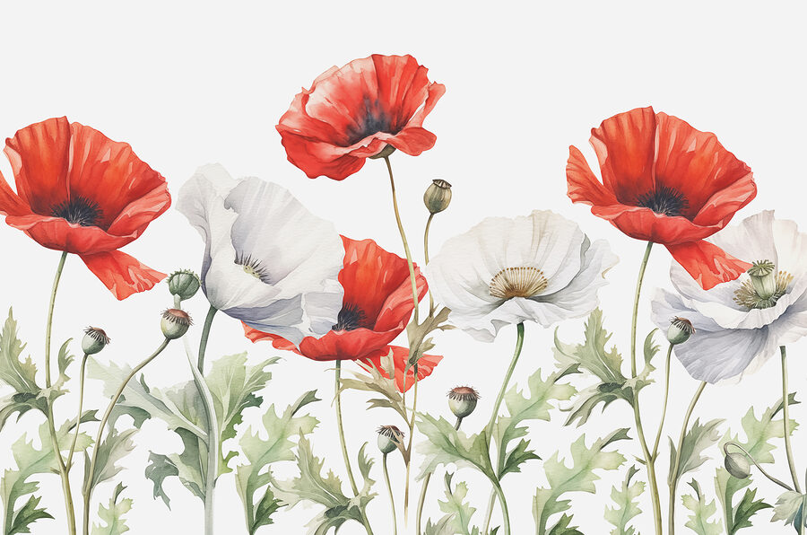 Wall murals A close up of flowers - Image 3