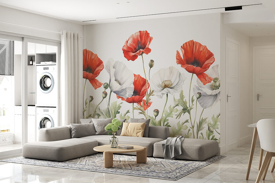Wall murals A close up of flowers - Image 2