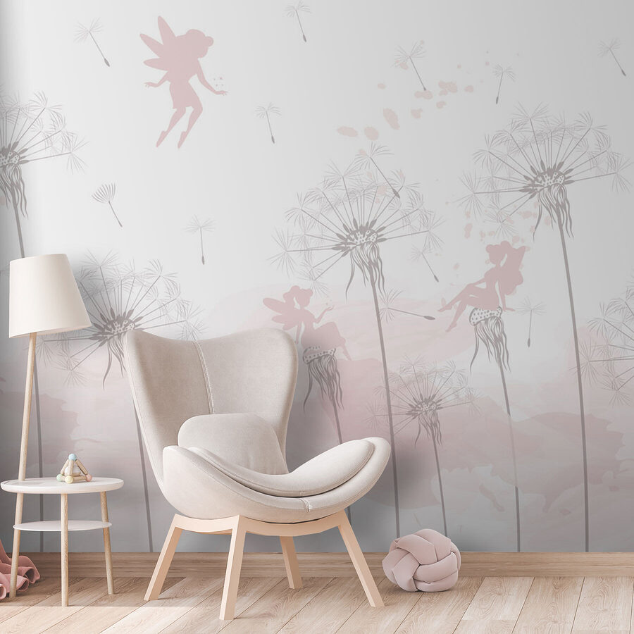Wall murals A group of fairies flying in the air - Image 2