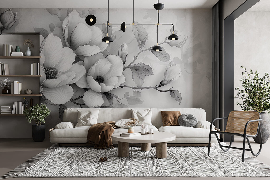 A close up of flowers