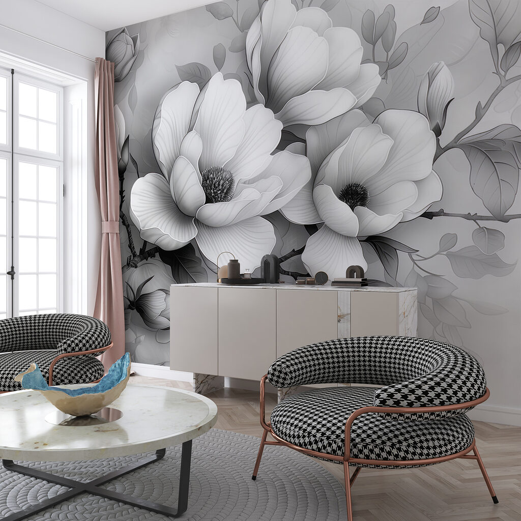 A close up of flowers