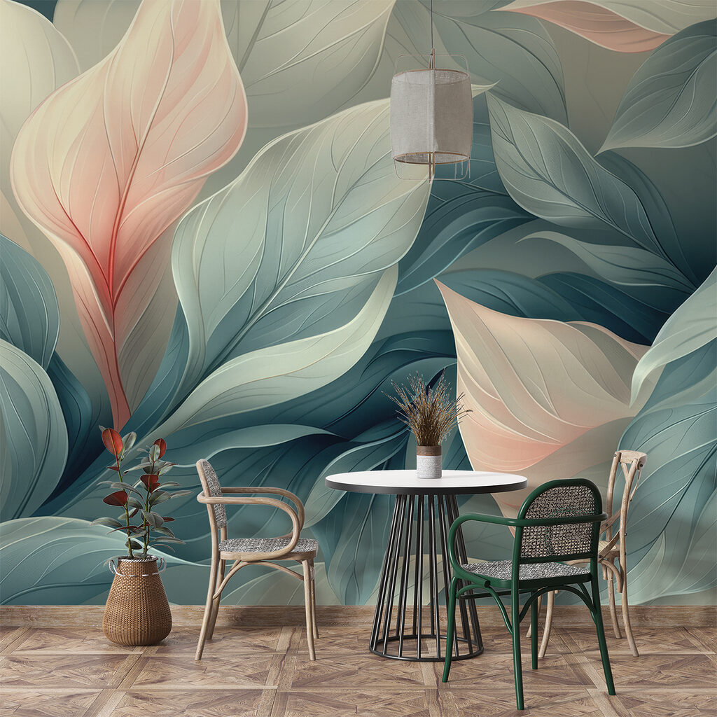 A close up of leaves A close up of leaves