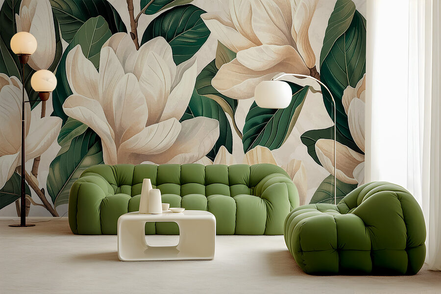Wall murals A close up of flowers - Image 2
