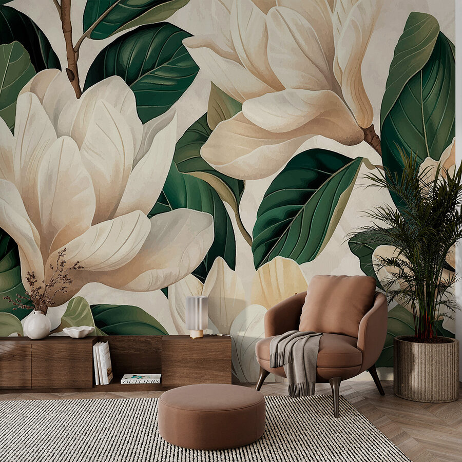 Wall murals A close up of flowers - Image 3