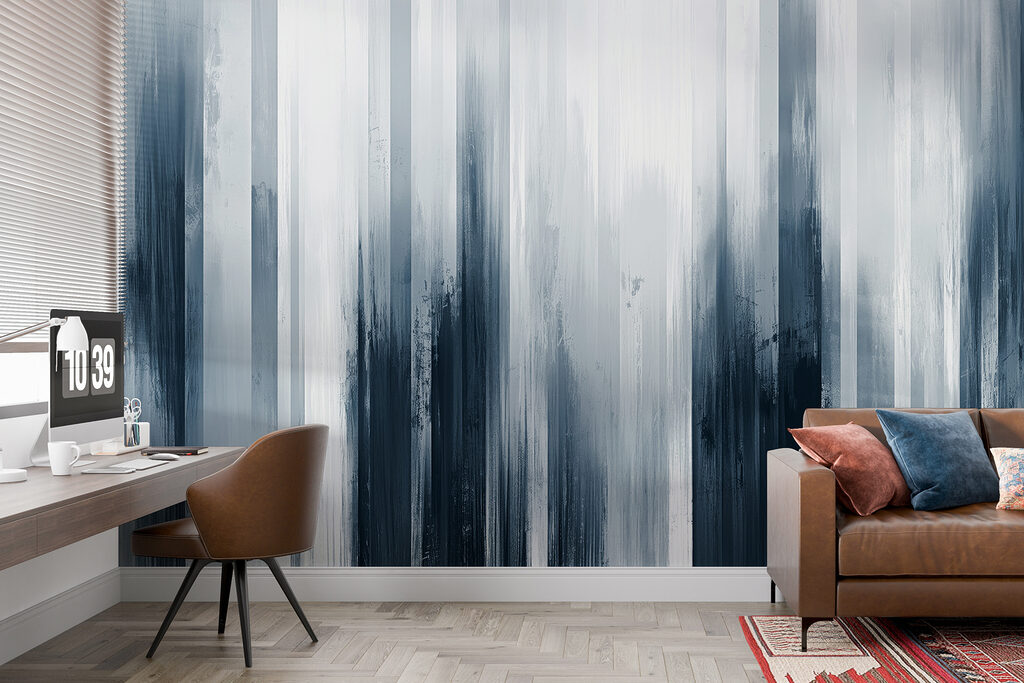 A close up of a painting A close up of a painting